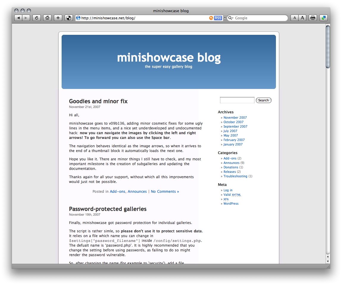 minishowcase 17